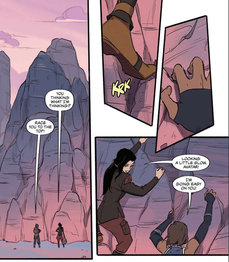 Illustration for article titled The Legend of Korra Finally Continues in the Pitch-Perfect Turf Wars Comic